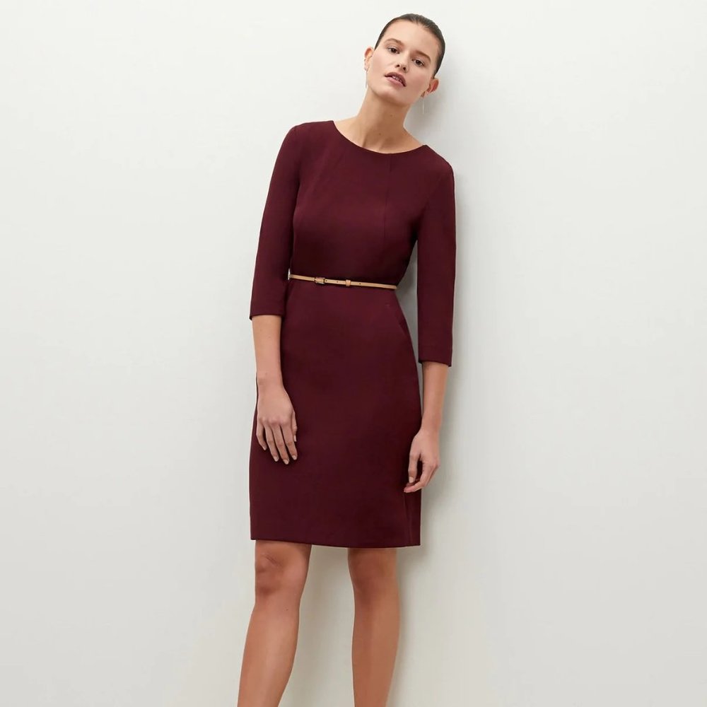MM Lafleur Etsuko Dress in Claret Size 2